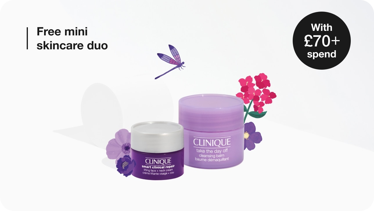 Spend £70 to receive a lifting Face & Neck Cream mini to help skin feel firmer, plus our iconic Take The Day Off™ Cleansing Balm