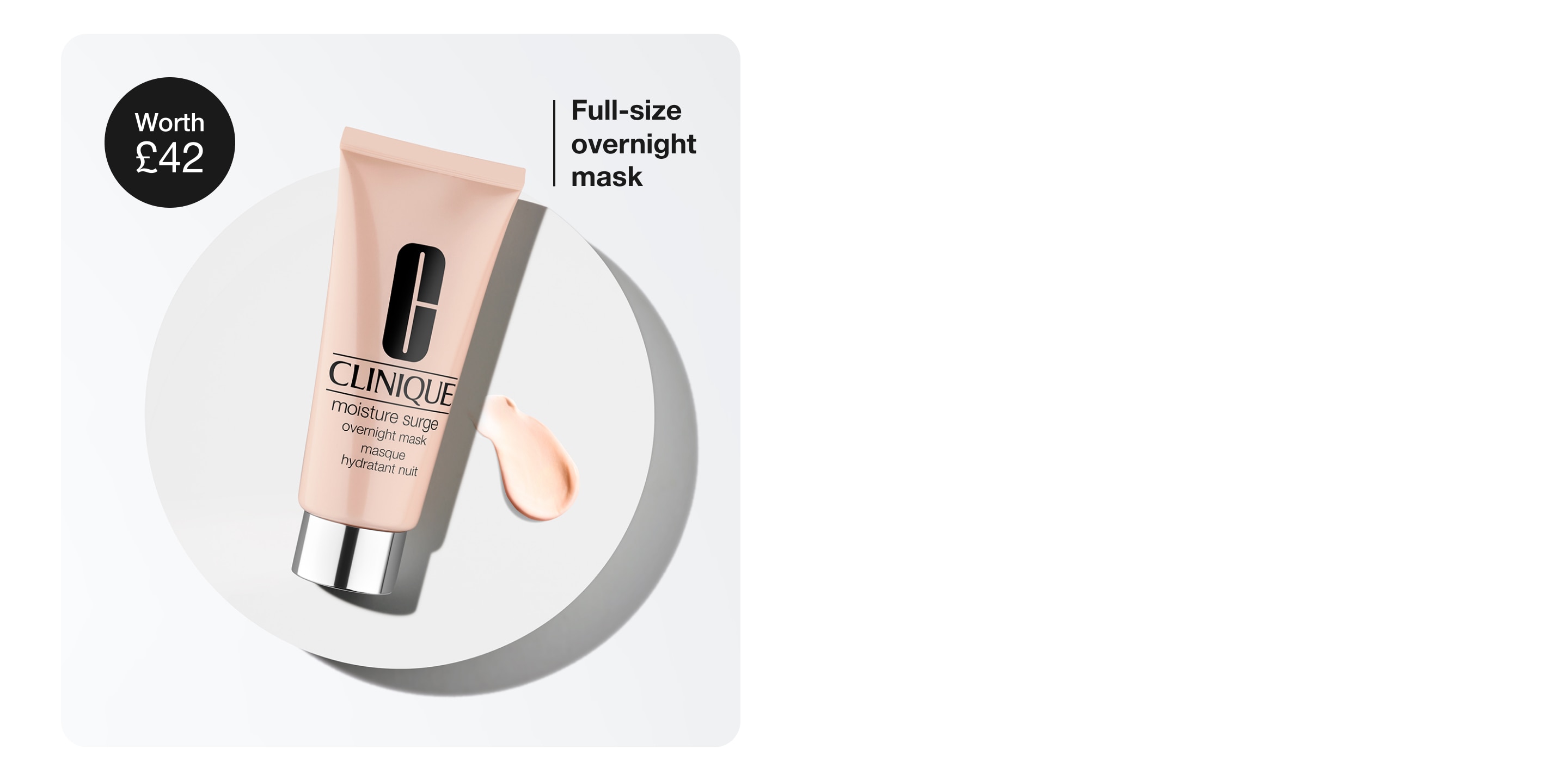 2 skincare minis on grey background