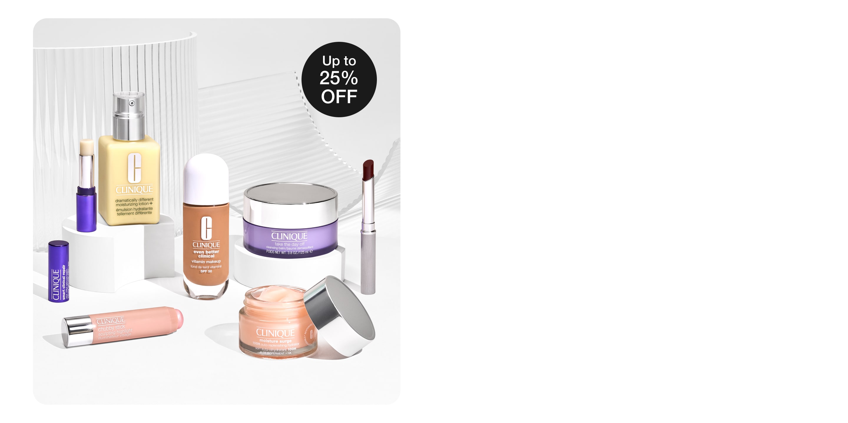 2 skincare minis on grey background