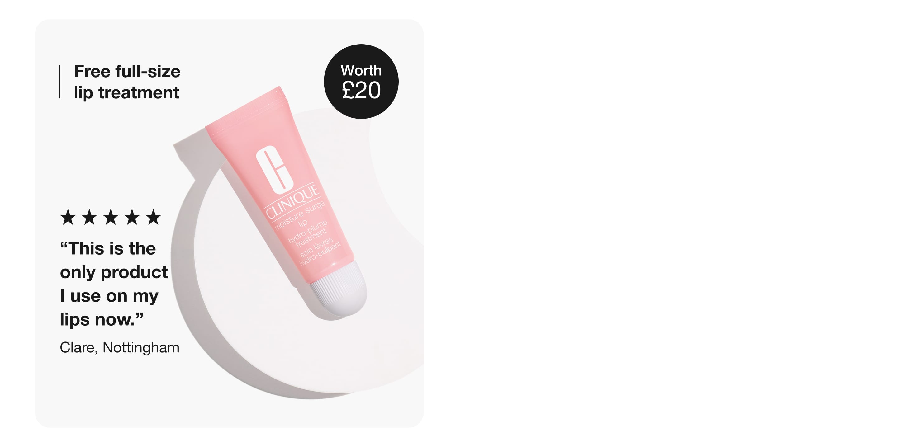 2 skincare minis on grey background