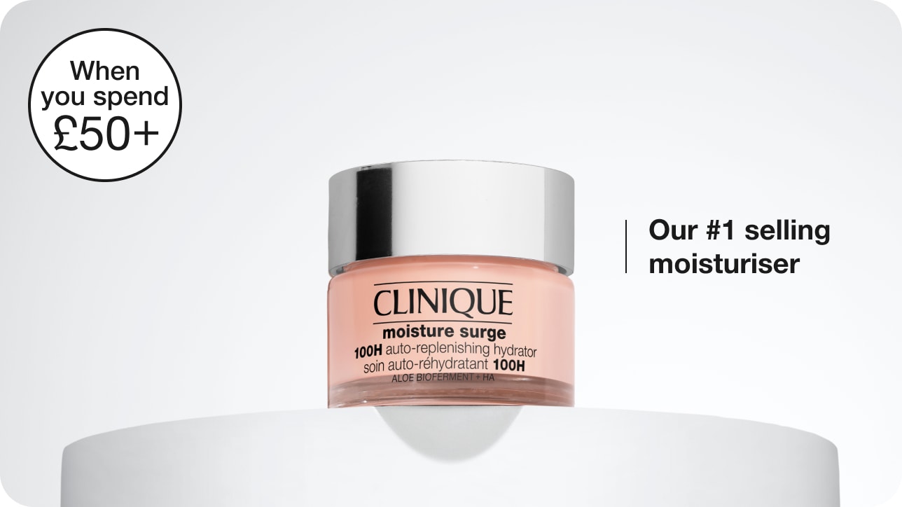 Clinique Icons 6-Piece Beauty Set in a brightly let setting with soft shadows