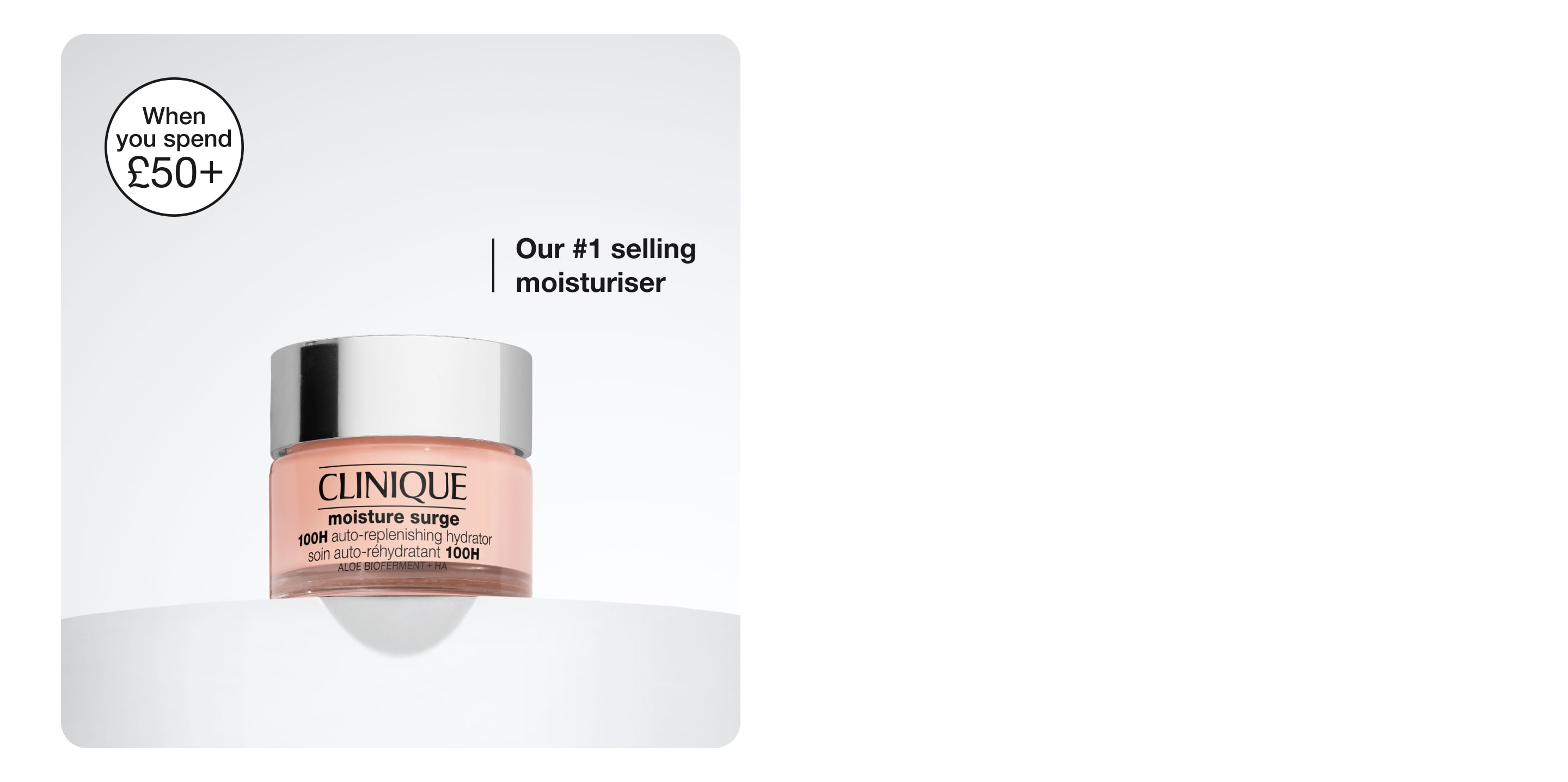 2 skincare minis on grey background