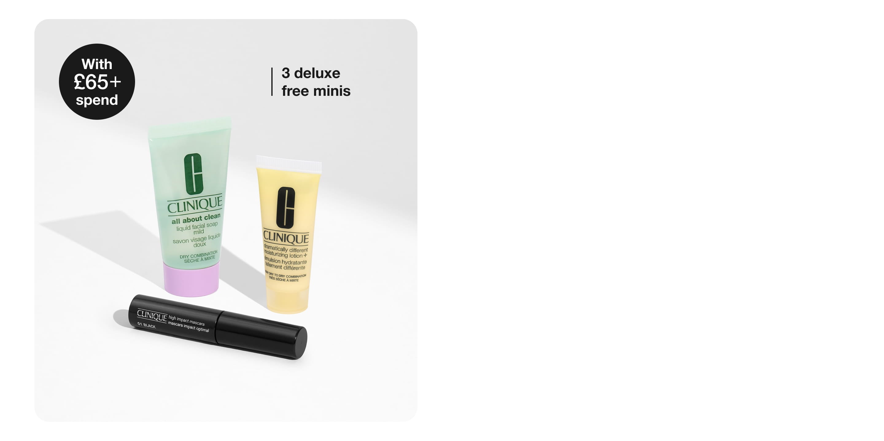 Spend £65 and choose your perfect finish, on us, worth up to £33. 