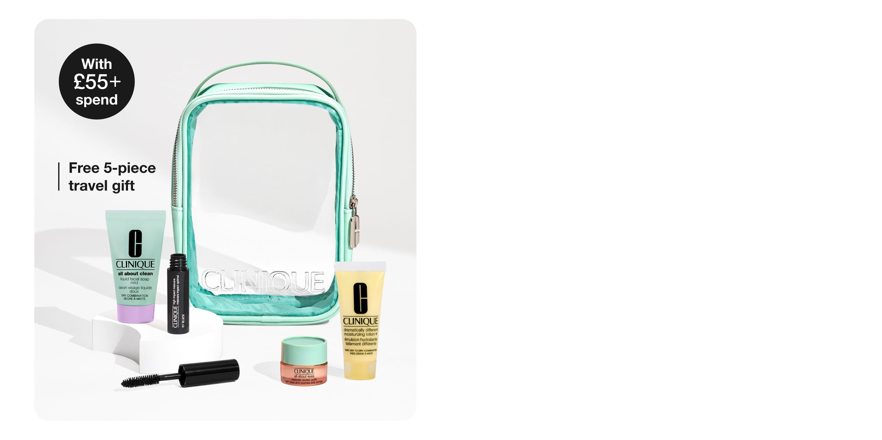 Spend £65 and choose your perfect finish, on us, worth up to £33. 