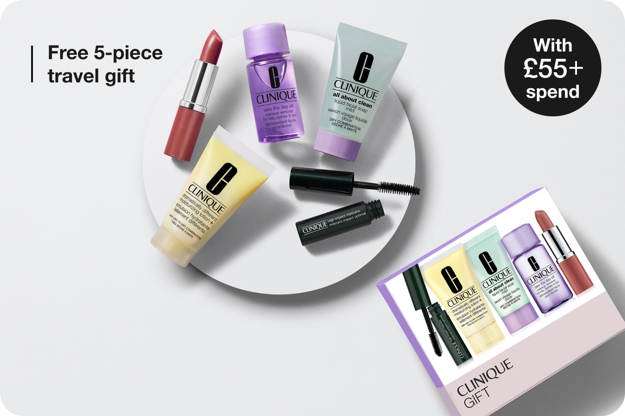 Spend £50 and choose a free full-size cleanser, tailored to your skin type.