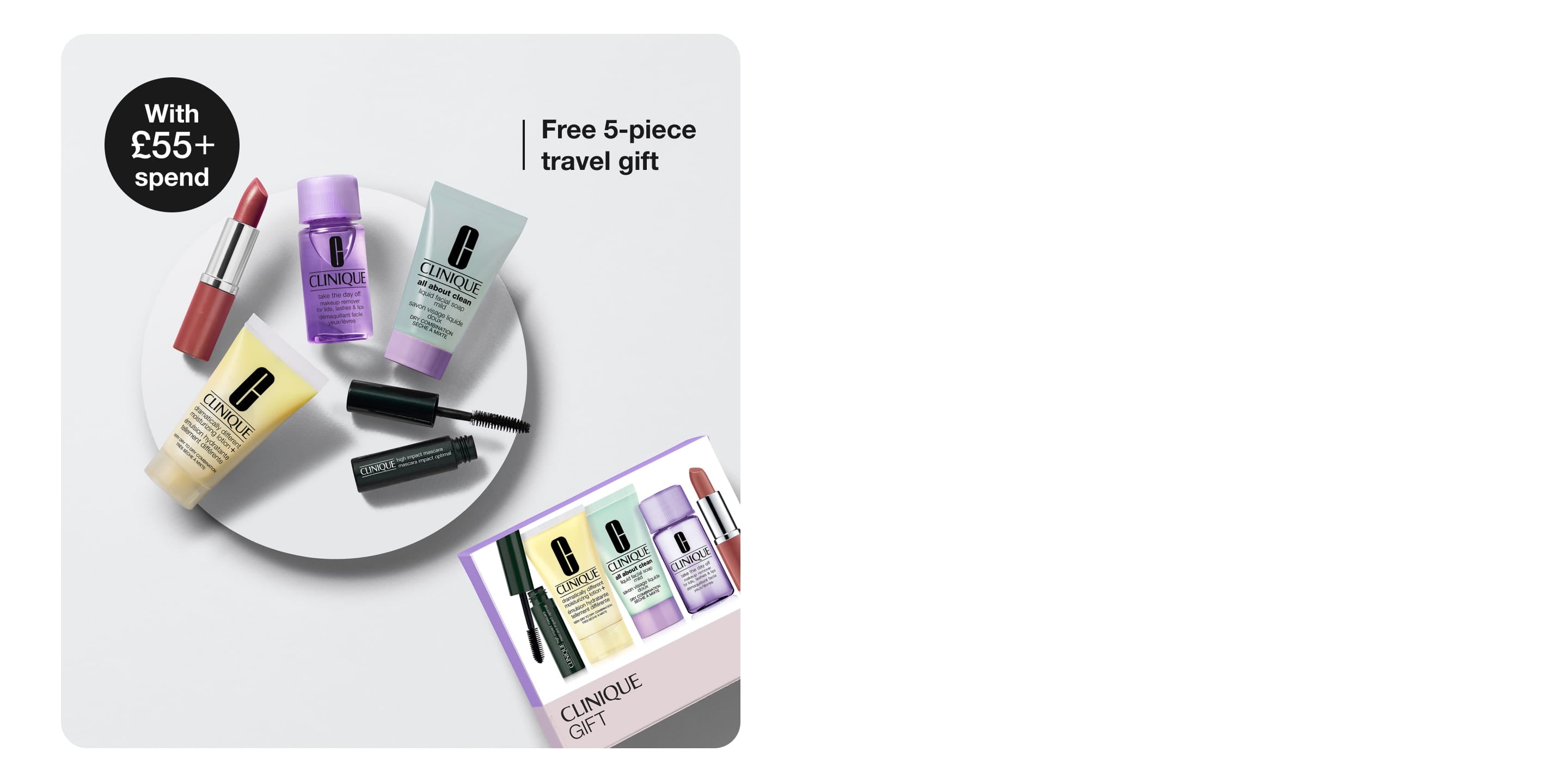 Spend £65 and choose your perfect finish, on us, worth up to £33. 