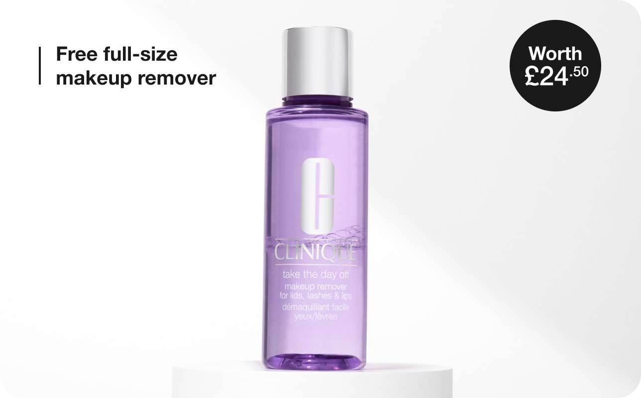 Spend £60 to receive two cleansing minis: Take The Day Off Balm to melt it all away and All About Clean Foaming Cleanse