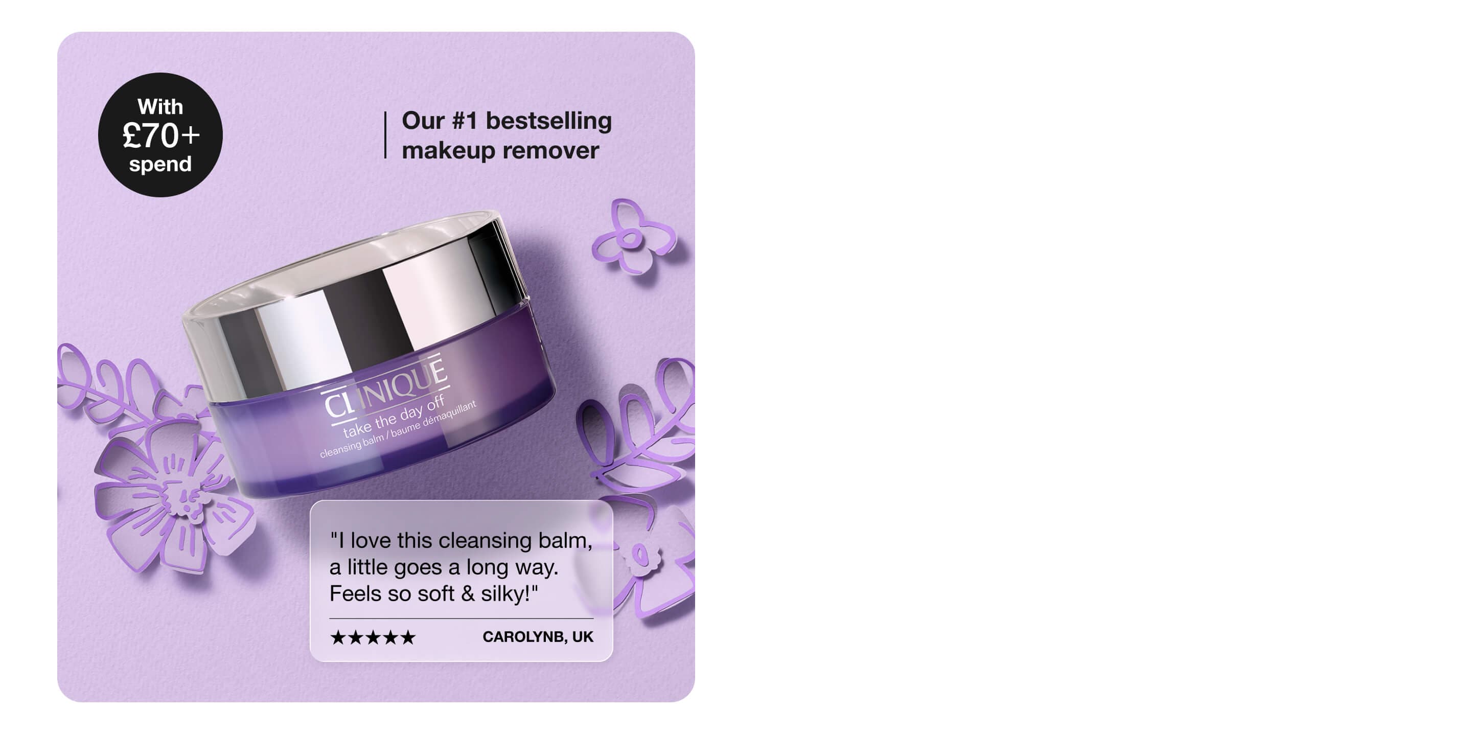 Spend £65 and choose your perfect finish, on us, worth up to £33. 
