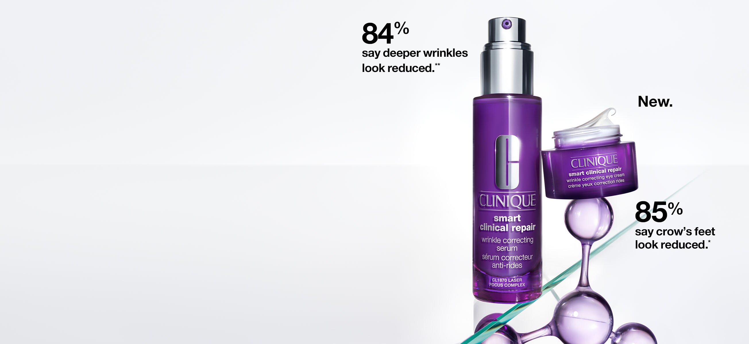 New Clinique Smart Clinical Repair™ Wrinkle Correcting Eye Cream