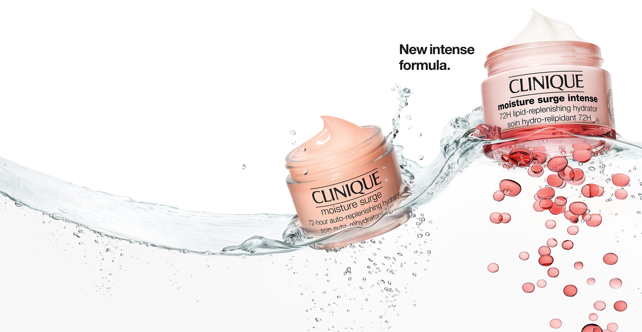 A rush of hydration.