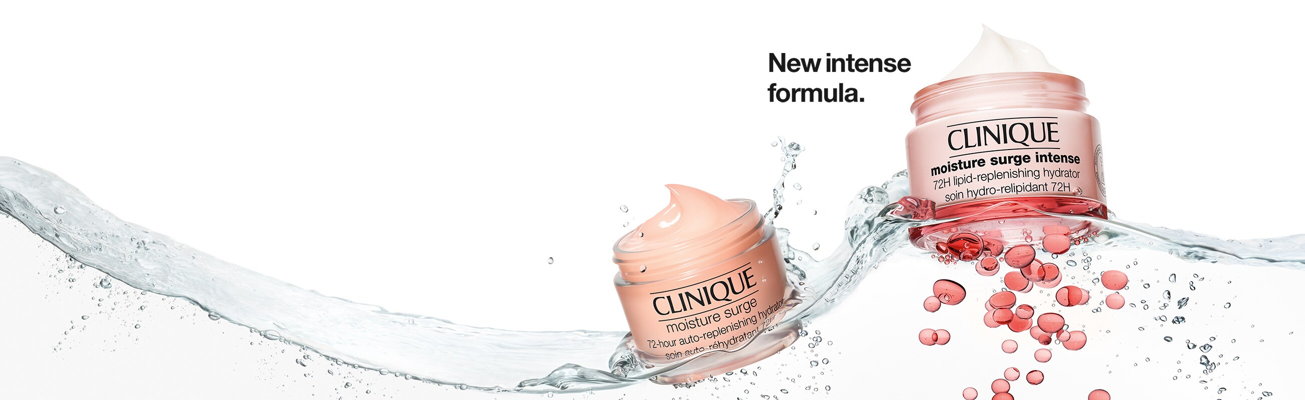 A rush of hydration.