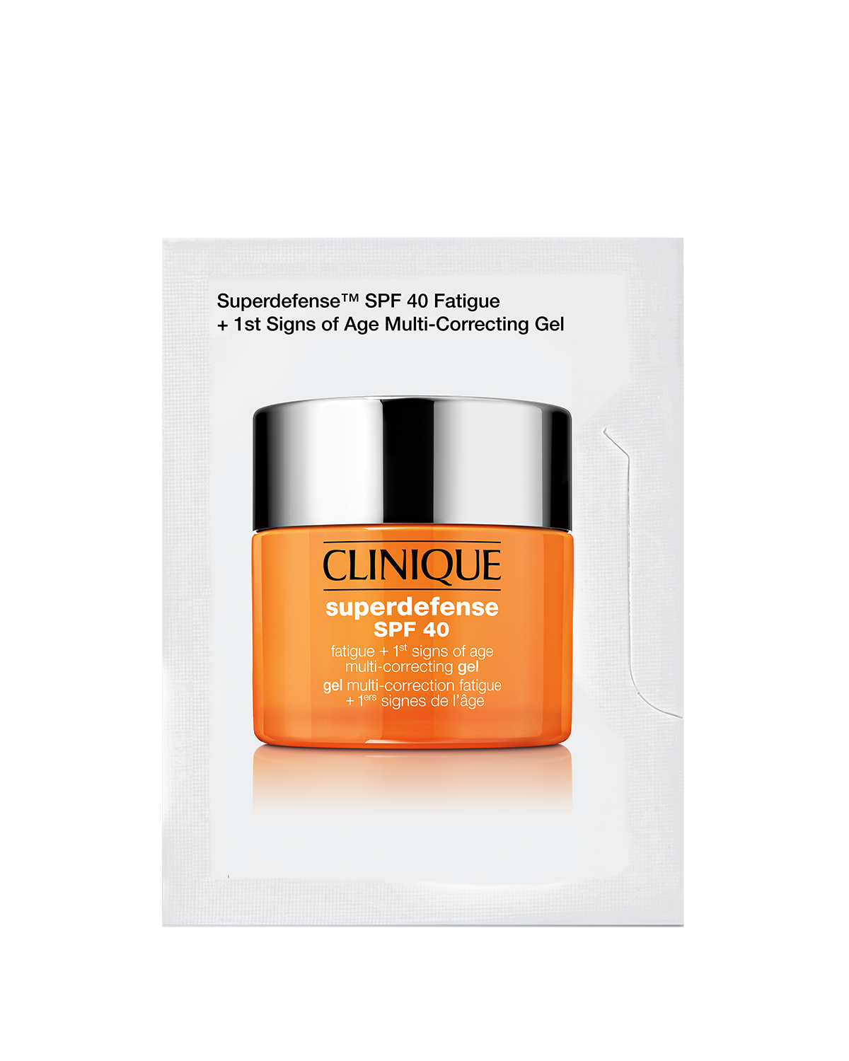 Superdefense™ SPF 40 Fatigue + 1st Signs of Age Multi-Correcting Gel Packette, 1ml
