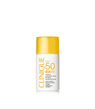 SPF50 Mineral Sunscreen Fluid For Face