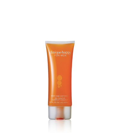 Clinique Happy for Men Body And Hair Wash, Size: 200ml (WORTH £31.00) Sale