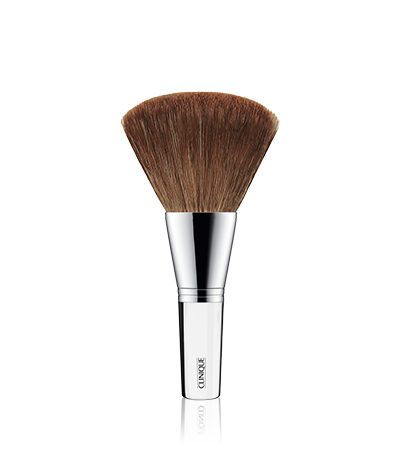 Clinique Bronzer Face Brush - Silver And Brown - Silver And Brown - Silver And Brown (WORTH £29.50) Sale