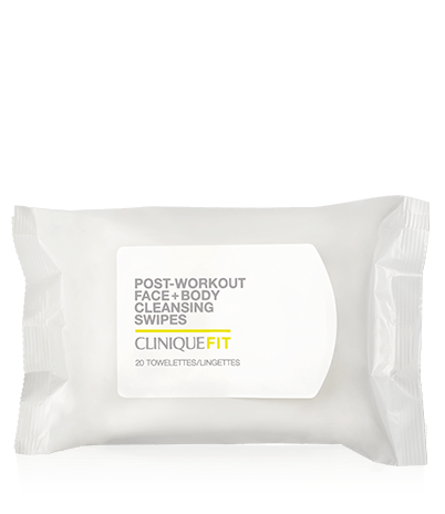 CliniqueFIT™ Post-Workout Face + Body Cleansing Swipes