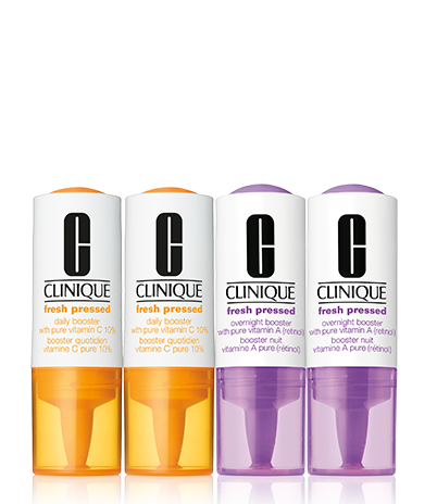 Fresh Pressed Clinical™ Daily and Overnight Boosters With Pure Vitamins C 10% + A (Retinol)