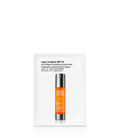 clinique spf packette fatigue hydrating concentrate anti super energizer