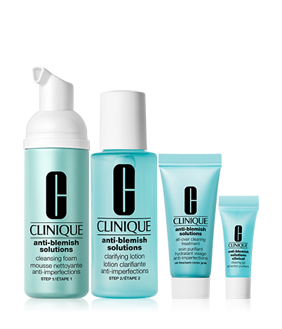 Clinique skin school supplies: anti-blemish basics - One Size