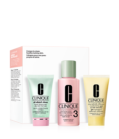 Clinique skin school supplies: cleanser refresher course for combination oily