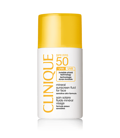 SPF50 Mineral Sunscreen Fluid For Face