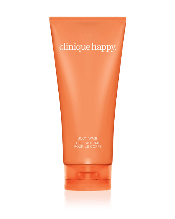 Clinique Happy™ Body Wash, Refreshing gel that bathes you in sensuous fragrance of citrus and flowers. For shower or bath.