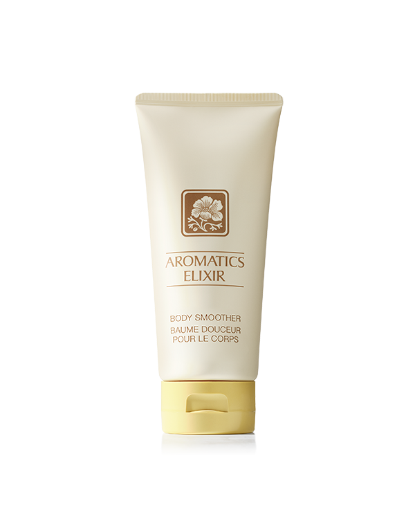 Aromatics Elixir™ Body Smoother, Silky scented body cream indulges the senses with Clinique’s cult classic Aromatics Elixir™ fragrance.