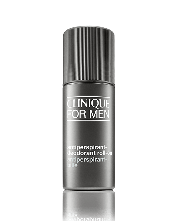 Clinique For Men™ Anti-Perspirant Deodorant Roll-On, Protects against underarm wetness and odour.