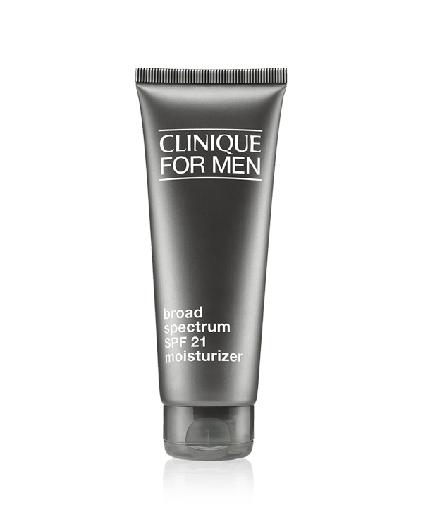 Clinique For Men™ SPF 21 Moisturizer, Oil-free moisturiser provides essential hydration plus SPF for protection. 