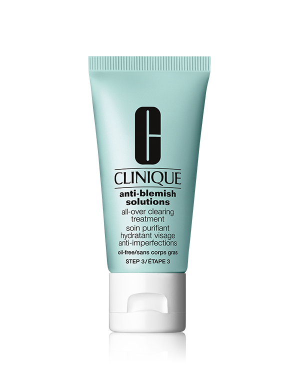 Anti-Blemish Solution All-Over Clearing Treatment, Lightweight formula helps clear and prevent blemishes. Calms, soothes, reduces redness.