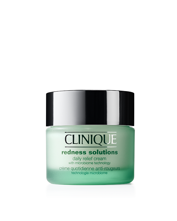 Redness Solutions Daily Relief Cream, Extra-gentle, oil-free moisturising cream soothes and comforts visible redness, blotchiness. Appropriate for skin with rosacea.