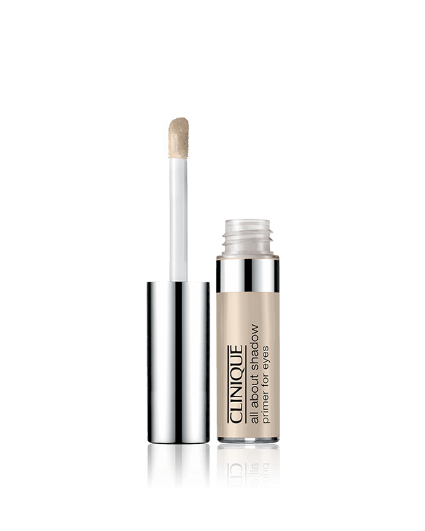 All About Shadow™ Primer for Eyes, End shadow fade out. This formula holds eye colour quality in place for up to 12 hours.