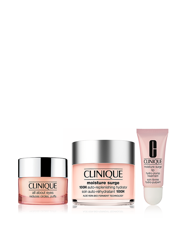 The Best Of Moisture Surge™ Bundle, The ultimate hydration trio.