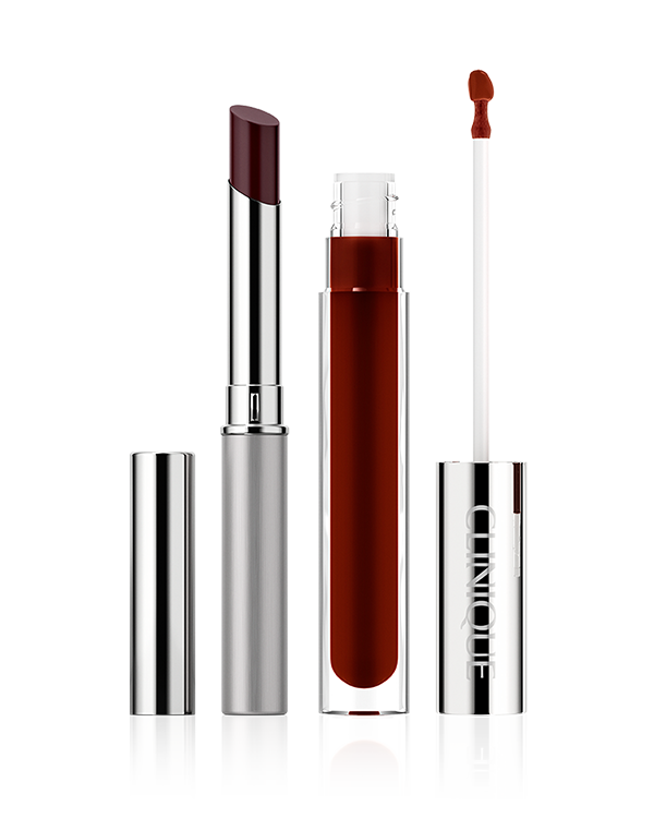 The Best Of Black Honey Lip Duo, The universally flattering lip combo featuring our #1 lipstick phenomenon Almost Lipstick in Black Honey with Pop Plush™ Creamy Lip Gloss in a glossy take on the same iconic shade.
