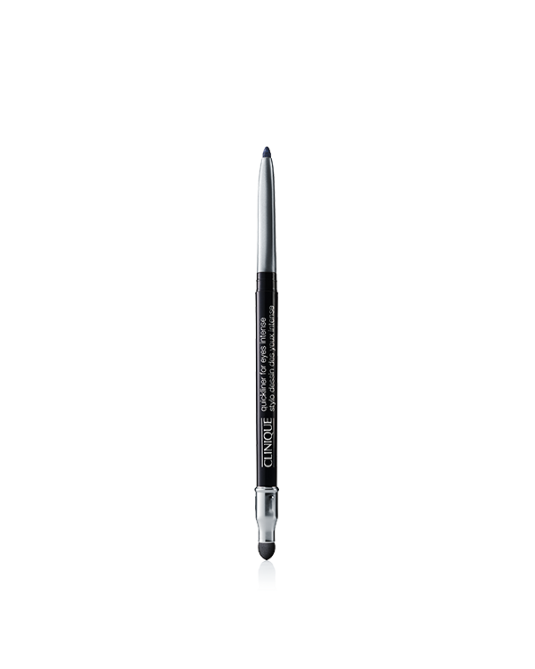 Quickliner™ For Eyes Intense, All the intensity of liquid liner in a richly pigmented, automatic eyeliner pencil.