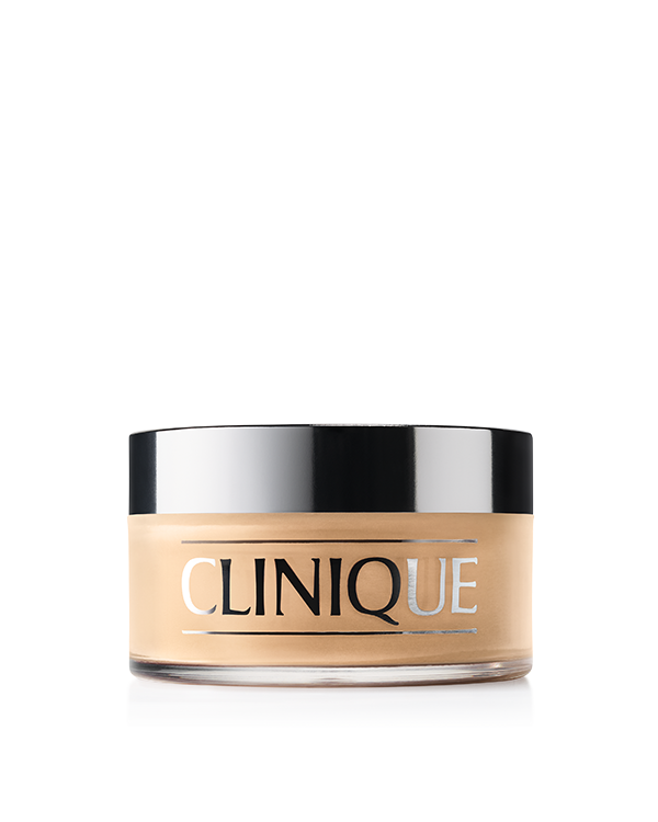 Blended Face Powder, Clinique's signature loose setting powder reflects light for extra radiance.