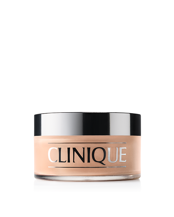 Blended Face Powder, Clinique's signature loose setting powder reflects light for extra radiance.