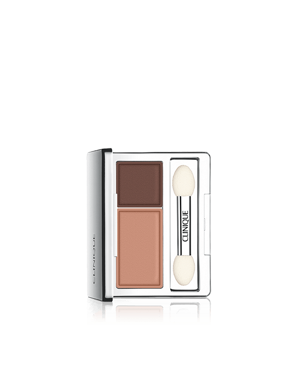 All About Shadow™ Duos, Create a variety of looks, from natural to dramatic with this eyeshadow palette. Luscious, long-wearing. Two sponge applicators. Available in Shimmer and Matte finishes.