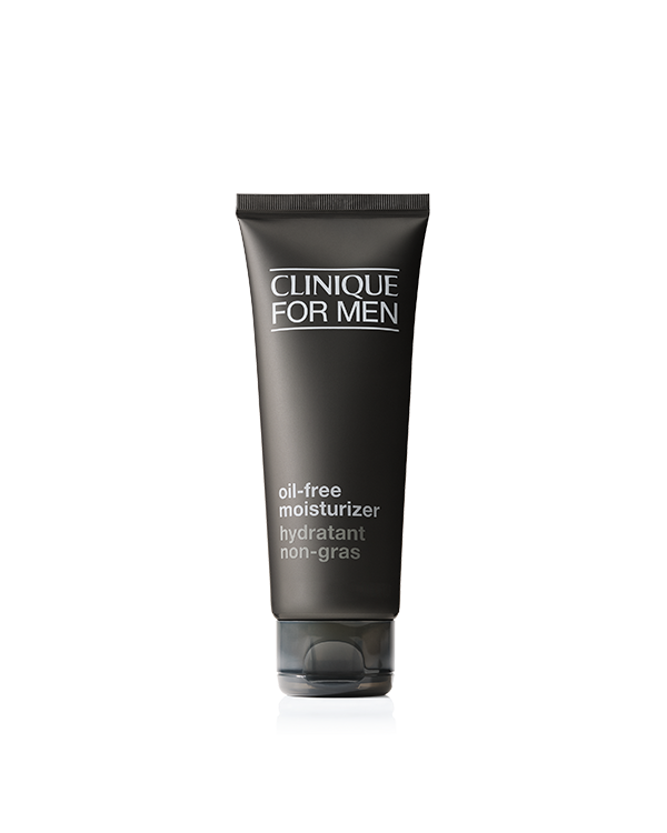 Clinique For Men™ Oil-Free Moisturizer, Controls oil for a matte, shine-free look.