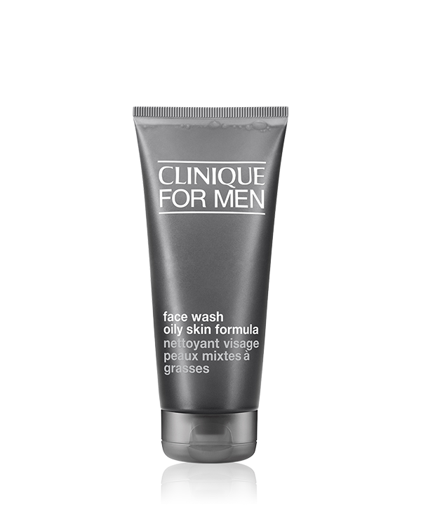 Clinique For Men™ Face Wash Oily Skin Formula, Oil-free cleanser for normal to oily skins.