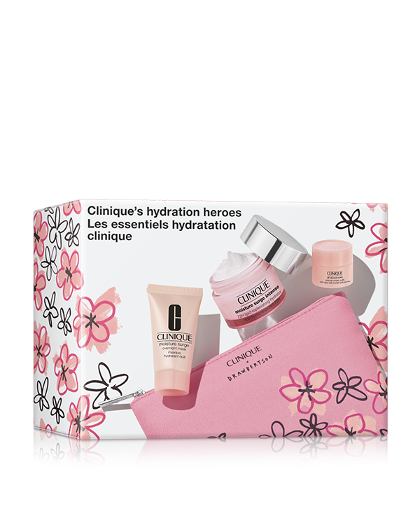 Hydration Heroes: Skincare Set, This 4-piece hydrating skincare gift set features a trio of moisture must-haves to quench thirsty skin. &lt;strong&gt;Worth over £66, buy for £50 and save £16.&lt;strong&gt;