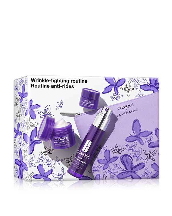 Wrinkle Fighting Routine: Skincare Set, This 4-piece anti-ageing skincare gift set features a collection of our best-in-class anti-ageing formulas for results you can see. &lt;strong&gt;Worth over £100, buy for £68 and save £32.&lt;/strong&gt;