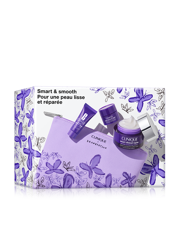 Smart &amp; Smooth: Anti-Ageing Skincare Set, This 4-piece anti-ageing skincare gift set features a trio of innovative skincare to fight the look of lines and wrinkles. &lt;Strong&gt;Worth over £108, buy for £75 and save £33.&lt;/strong&gt;
