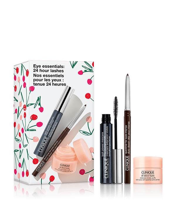 Eye Essentials: Lash Power Mascara Set, Eye-opening makeup trio for a look with staying power with a full-size Lash Power™ mascara. &lt;Strong&gt;Worth over £47, buy for £25.50 and save £22.&lt;/strong&gt;