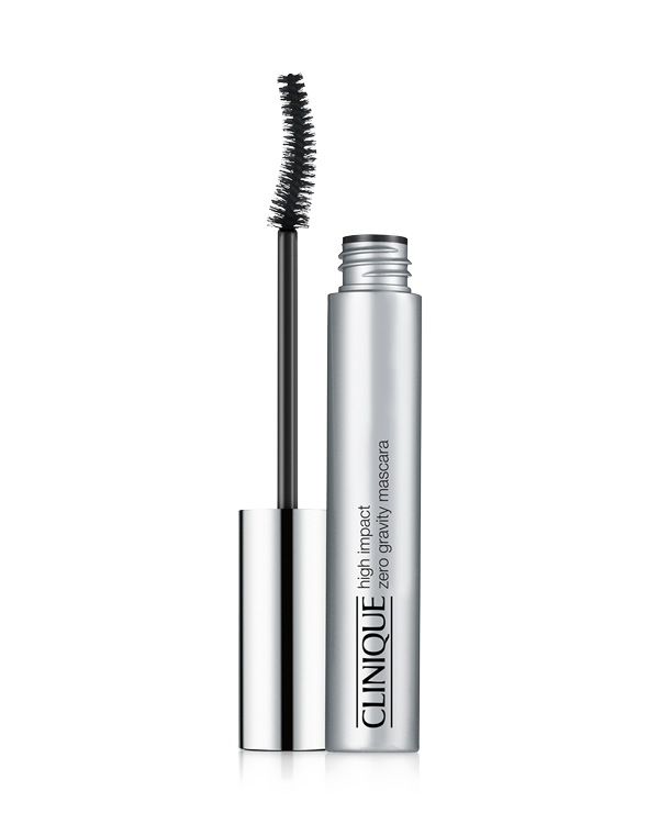 High Impact Zero Gravity™ Mascara, Instantly lifts and curls lashes by 50%* - and keeps them lifted for 24 hours. No curler required. Smudge-proof tubing mascara that can be removed easily with warm water. *Testing on 11 women.