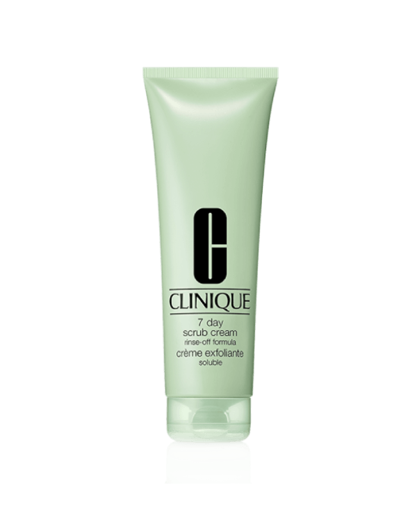 7 Day Scrub Cream Rinse-Off Formula, Gentle exfoliating cream polishes and refines skin&#039;s texture.