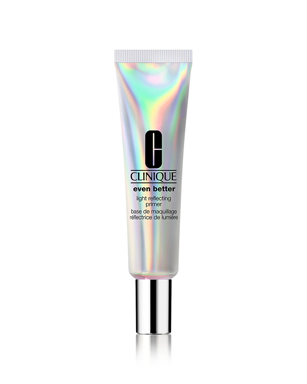 Even Better™ Light Reflecting Primer, A makeup-perfecting, skincare-infused face primer without silicones that illuminates skin for a radiant boost. Packed with vitamin C and three forms of hyaluronic acid. Locks in makeup for 16 hours of fresh, flawless wear.