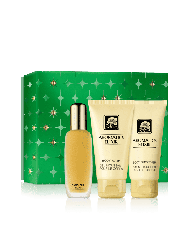 Aromatic Elixir Essentials: Perfume Set, A bold, travel-ready fragrance trio for head-to-toe intrigue. Worth £90.