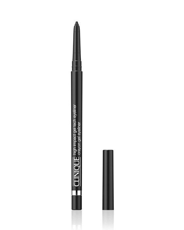 High Impact™ Gel Tech Eyeliner, Ultra-pigmented waterproof gel eyeliner glides on smoothly and stays put. 24hr wear on lids, 12hr wear on waterline. Safe for sensitive eyes.