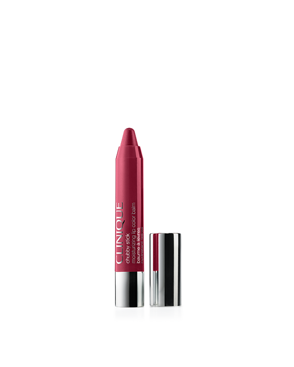 Chubby Stick™ Moisturizing Lip Colour Balm, Nourishing tinted lip color in a playful range of buildable, mistake-proof shades. No mirror required.